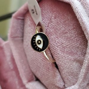 Sterling Silver 'Evil eye' ring